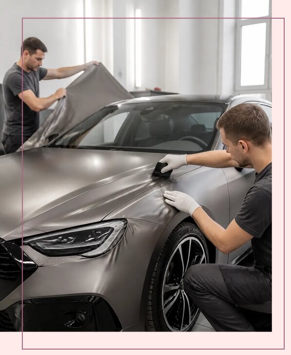 Оклейка автомобилей в Клинцах по цене от 25990 р. | Аванза-Клы